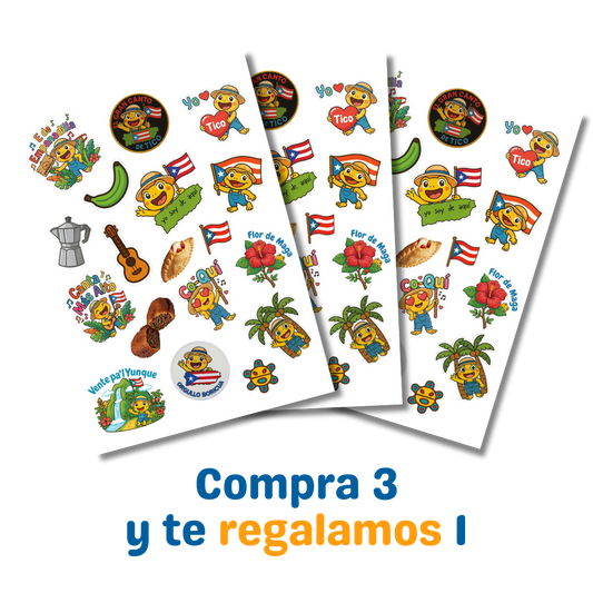 Tico No1 Sticker Sheet