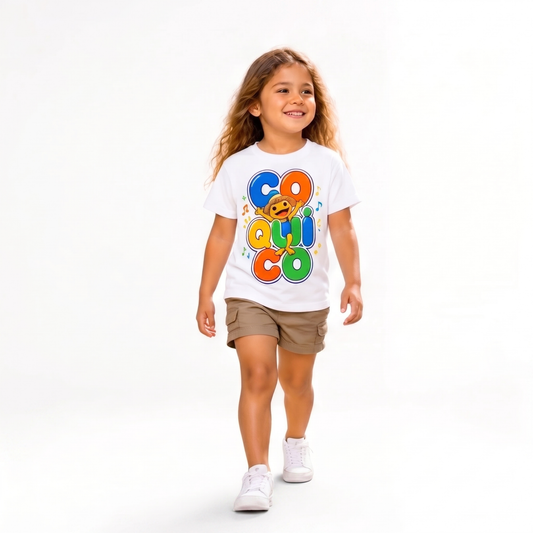 Tico El Coquí - CO-QUÍ-CO- Kids T-Shirt