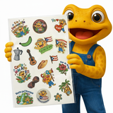 Tico No1 Sticker Sheet