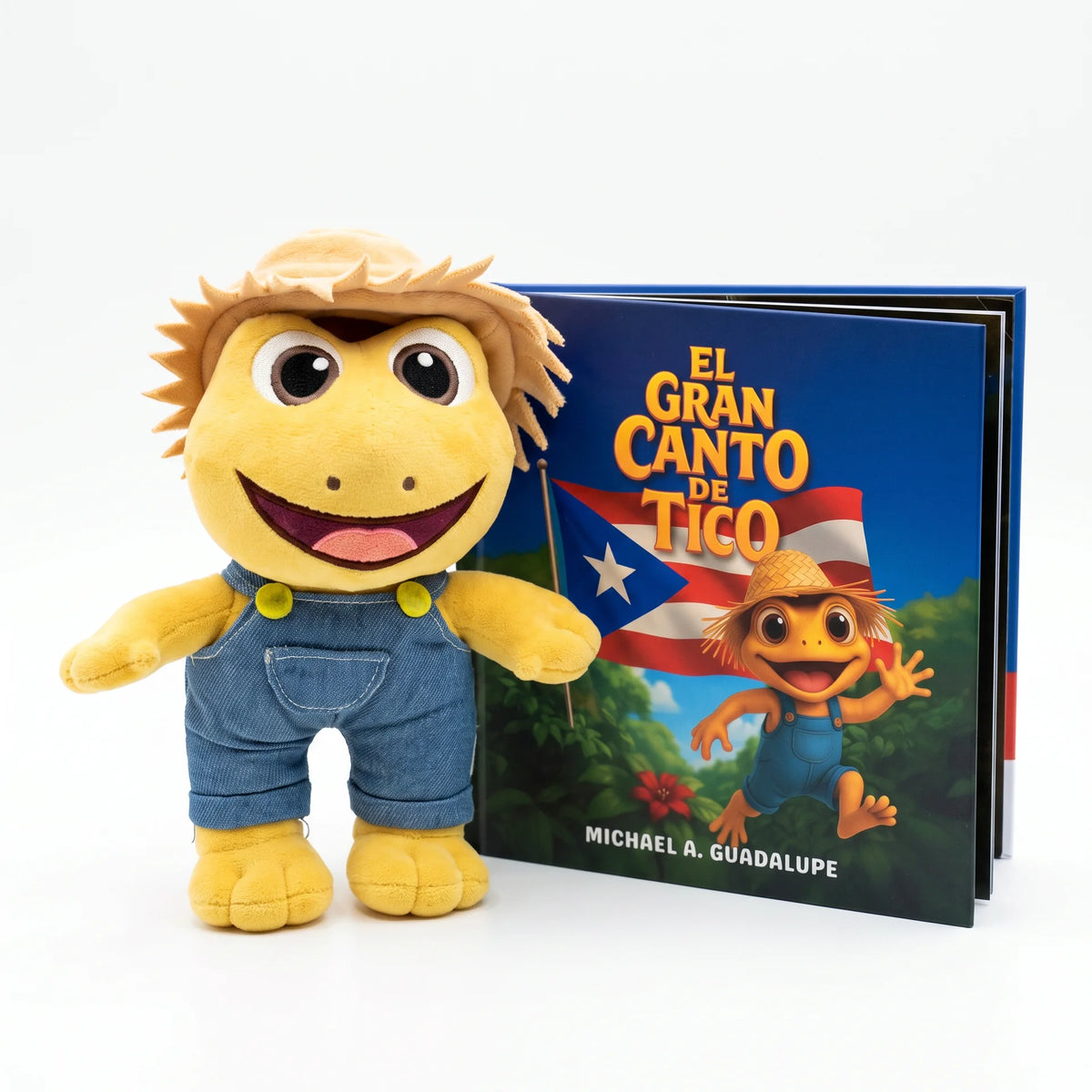 Tico Plush & Book Bundle (Audiolibro Gratis)