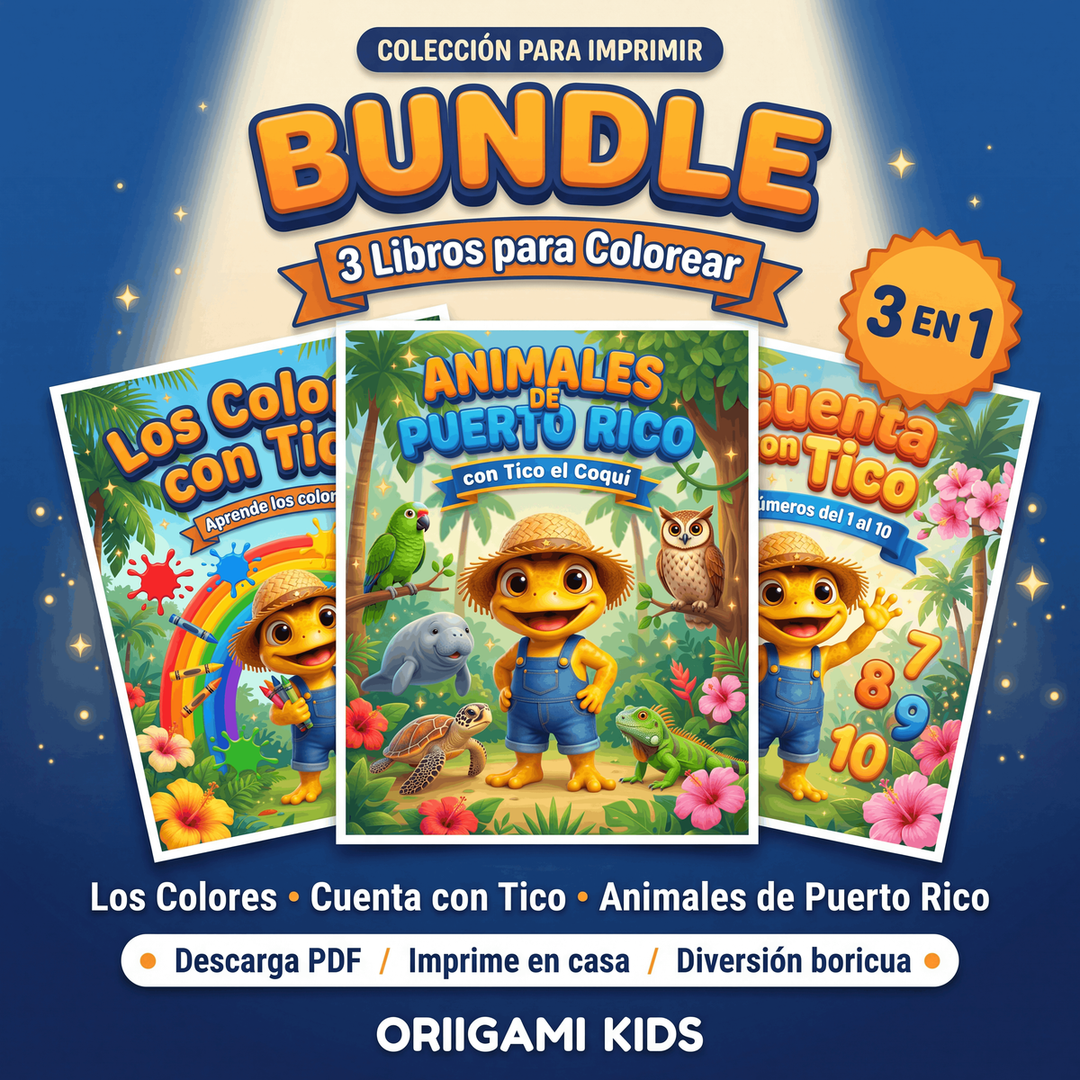 Tico's Coloring Trio Pack