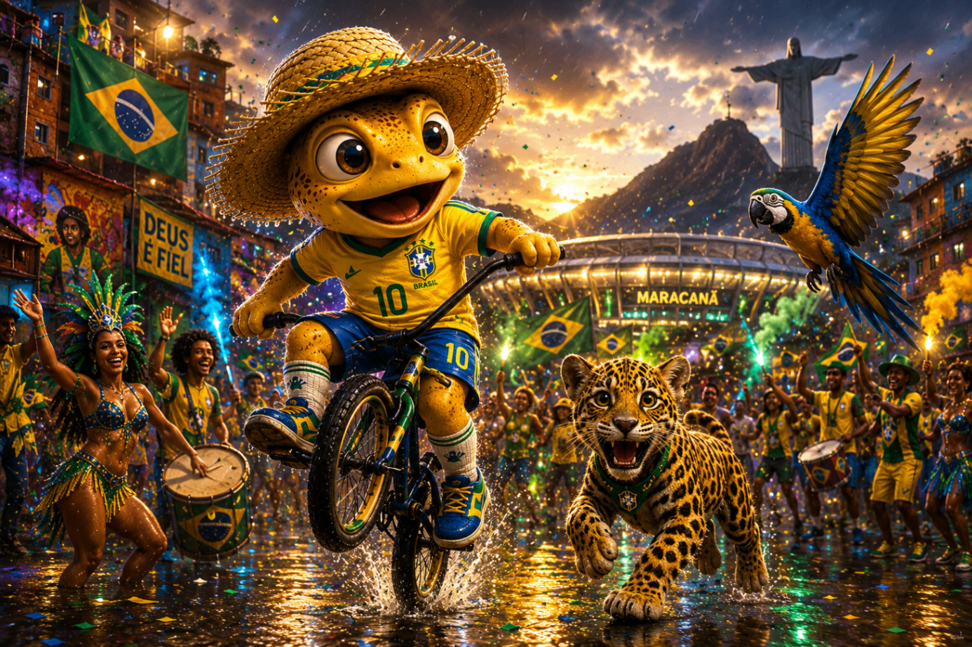 Tico el Coquí — Brasil 🇧🇷