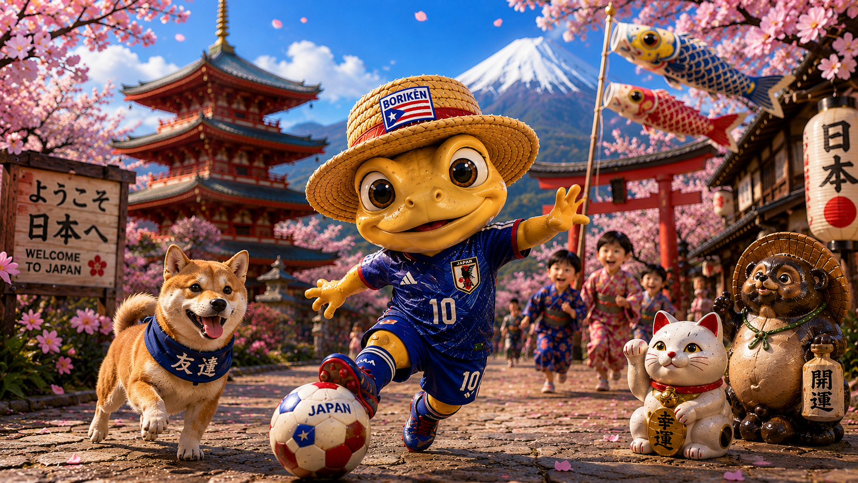 Tico el Coquí — Japón 🇯🇵